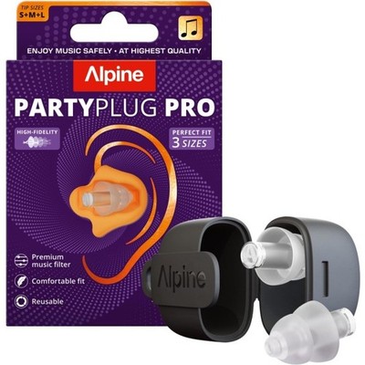 Alpine PartyPlug PRO Natural transparent Gehörschutz | Neu
