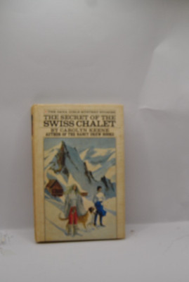 VINTAGE The Secret of the Swiss Chalet by Carolyn Keene [1973, HC]