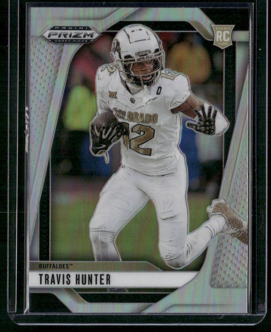 2025 Panini Prizm Draft Picks #21 Travis Hunter Prizms Silver
