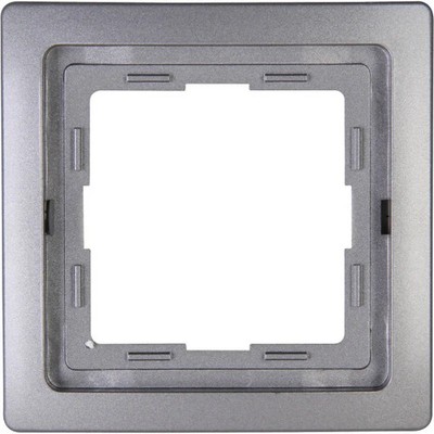 Kopp Abdeckrahmen 1-fach VENEDIG platin, 400143068  Kopp