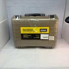Koah Weatherproof Hard Case with Customizable Foam 18 x 14 x 7 Inch brand new