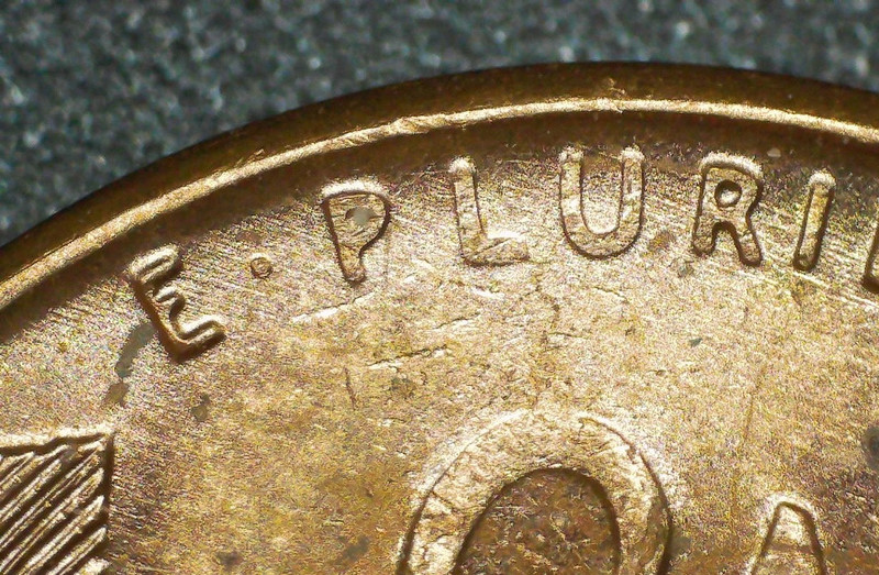 1957-P Lincoln Penny w/Multiple Errors . Buy, get free coin.