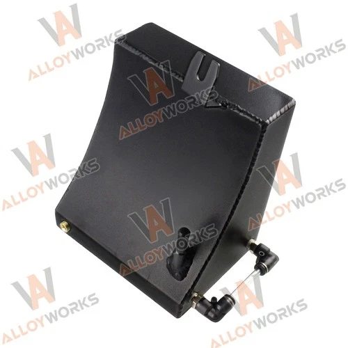 Tanque de desbordamiento de refrigerante de radiador de aluminio para Nissan 240SX S13 Silvia 1989-94 EE. UU. - Imagen 3 de 5