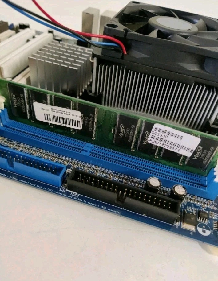 MATX  ASROCK K8NF4G-SATA2 Motherboard Socket 754  + RAM + CPU AMD Sempron ✅ - Immagine 4 di 4