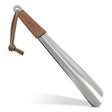 Metal Shoe Horn - 12 Inch Long Shoe Horns for Senior, Men, Women, Kids,