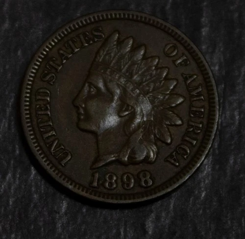 1898 Indian Cent XF Lot F 921