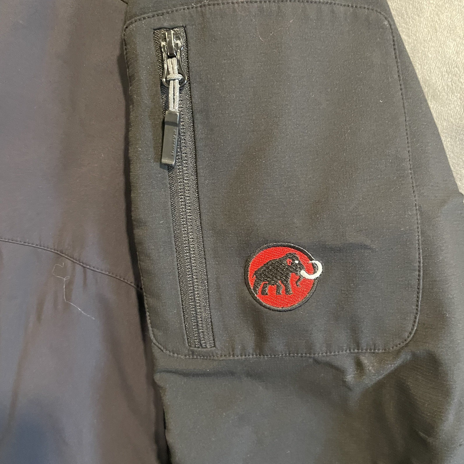 Mammut SOFtech Softshell Jacket Mens Large  Black - image 8