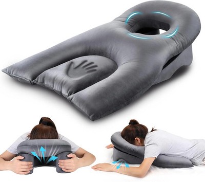 Face Down Pillow for Eye Surgery, Memory Foam Face Pillow for Recovery | 3-vent
