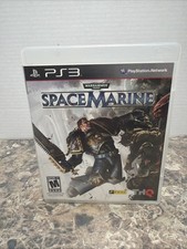 Warhammer 40,000: Space Marine (PlayStation 3, PS3, 2011) Game & Case 