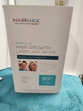 HAIR MAX Premium LUX 9 Hair Growth Laser Comb Light AND charger - Functions Well