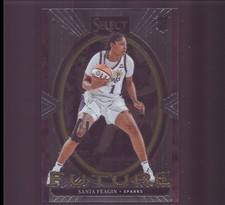 2025 Panini Select WNBA - Select Future Sania Feagin #12 (RC)