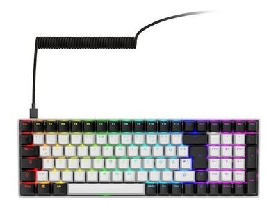 Sharkoon SKILLER Sgk50 S2 White Gaming Keyboard Gateron 4044951040841