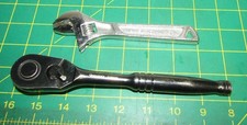 Husky 6 Adjustable Wrench 38 Drive Ratchet- Lot 09-33