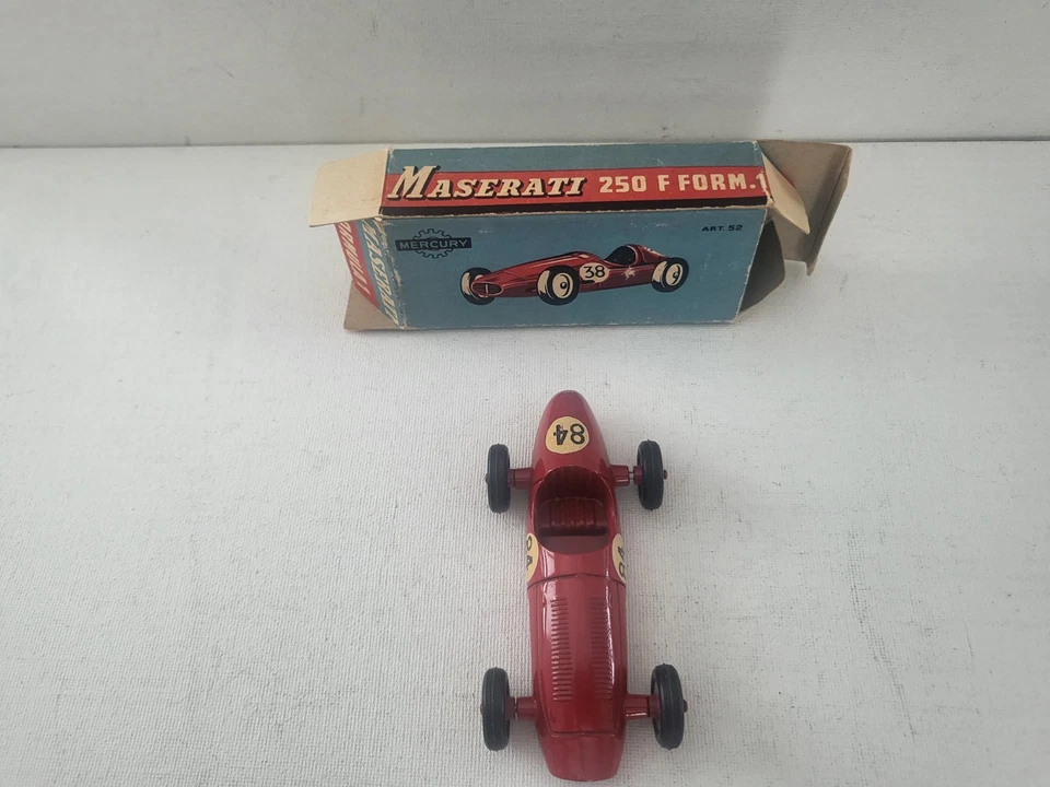 Rare Maserati F1 No 52 Racing Car by Mercury Italy 1960s - Image 3 of 4