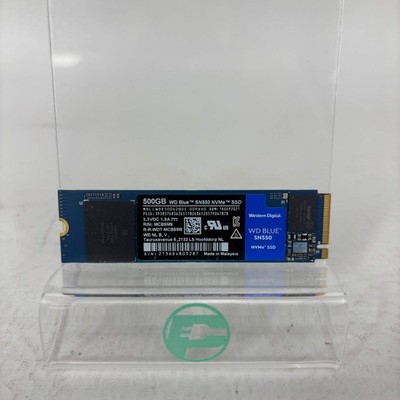 WD 2280mm Blue SN550 500GB M.2 NVMe Gen 3.0 x 4 SSD WDS500G2B0C-00PXH0