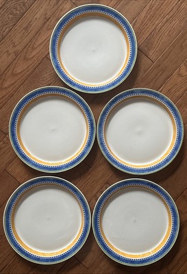 5 DANSK BISTRO KOBENHAVN Salad LunchPlates SET 9  Niels Refsgaard EXCELLENT