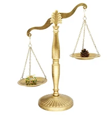 Vintage Style Metal Libra Jewelry Towers, Lawyer Scale of Justice, Farmhouse ...