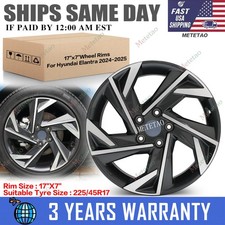 For Hyundai Elantra 2024-2025 71067 52910aacn0 17x7 Aluminum Wheel Rims New
