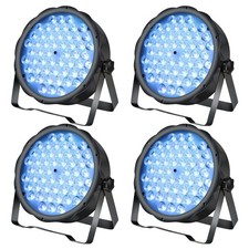 BETOPPER LED Par Lights 54 x 1.5W, RGB Stage Lights DMX DJ Lighting Sound Act...
