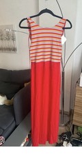 NWT Zara Women Long Dress Cotton S Size Red