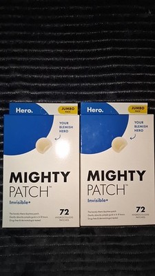 Mighty Patch Invisible+ Pimple Patches 72 Ct   Hydrocolloid Acne Spot Treatment