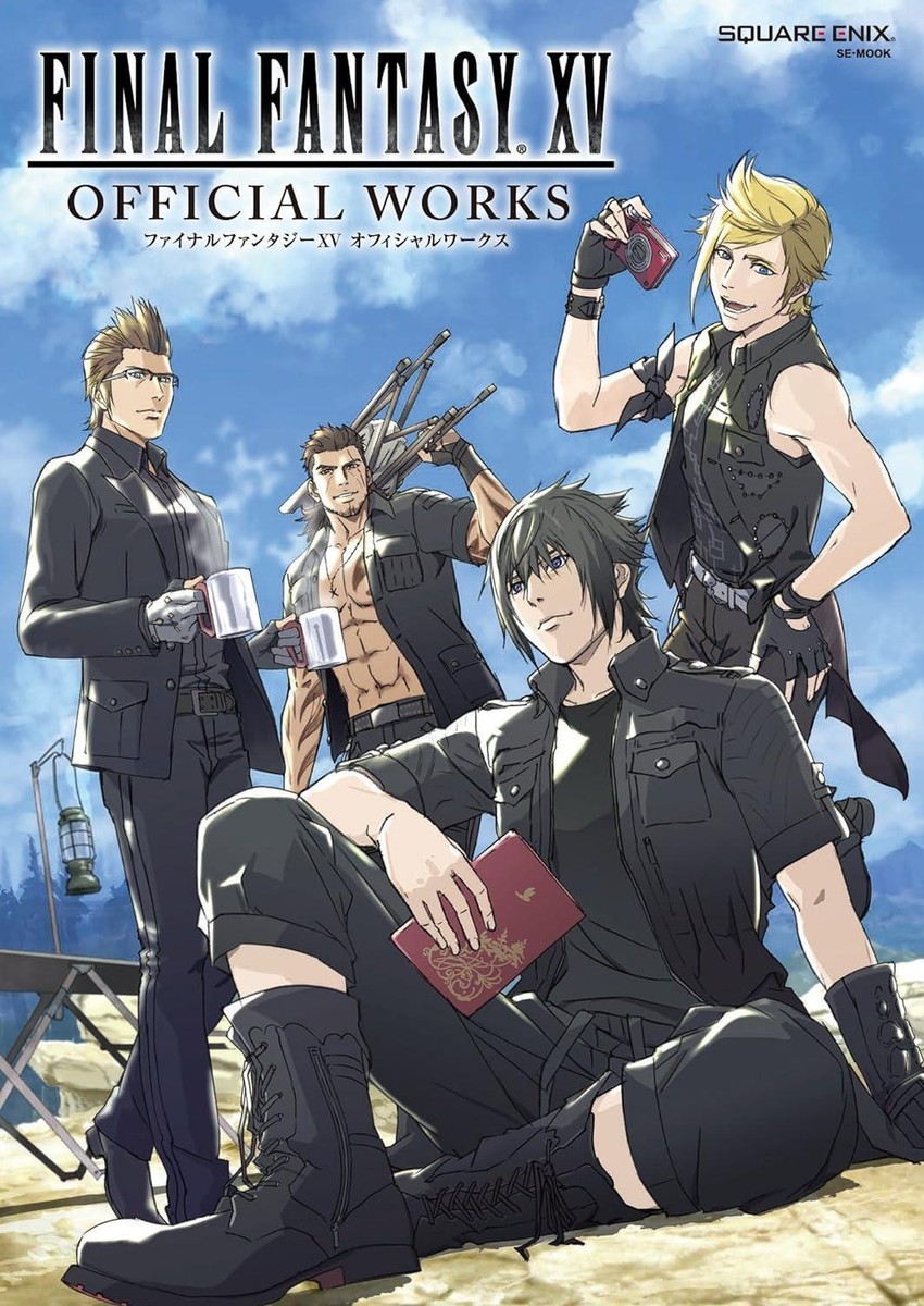 Final Fantasy XV Official Works Japanese Art Book Square Enix FFXV