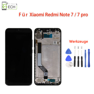 Für Xiaomi Redmi Note 7 / 7 Pro LCD Display mit Rahmen Touch Screen Bildschirm