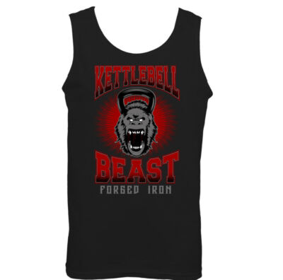 Kettle Beast Herren lustige Fitness Weste Training Top MMA Bodybuilding Modus Gewichte 