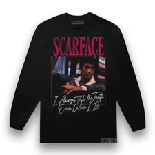 Scarface Always Tell The Truth Even When I Lie Tony Montana Quote T-Shirt