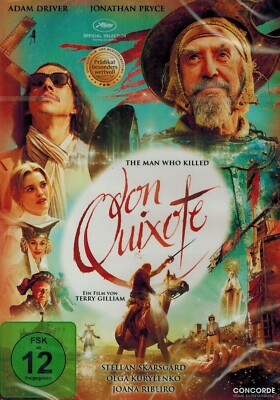 DVD NEU/OVP - The Man Who Killed Don Quixote (2018) - Adam Driver 