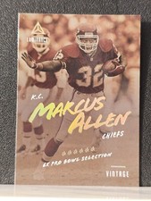 2018 Panini Luminance Vintage Performers #18 Marcus Allen - NM-MT