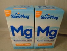 slow mag magnesium chloride with calcium 2 pk bundle - 120 tabs 
