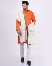 Meditation Stole Men Comfortable Woollen Warm Pashmina Shawls Dushala Lohi Soft