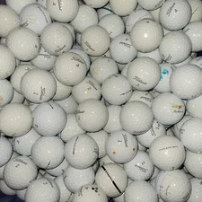 50 Titleist AVX White Used Golf Ball 3A Value Grade AAA