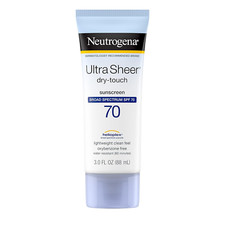 Sunscreen Lotion Ultra Sheer Dry-Touch Water Resistant UVA/UVB Protection