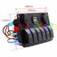 Aazon.co: Aarine ade 4 Gang Red LED Indicators Rocker &ap; Circuit