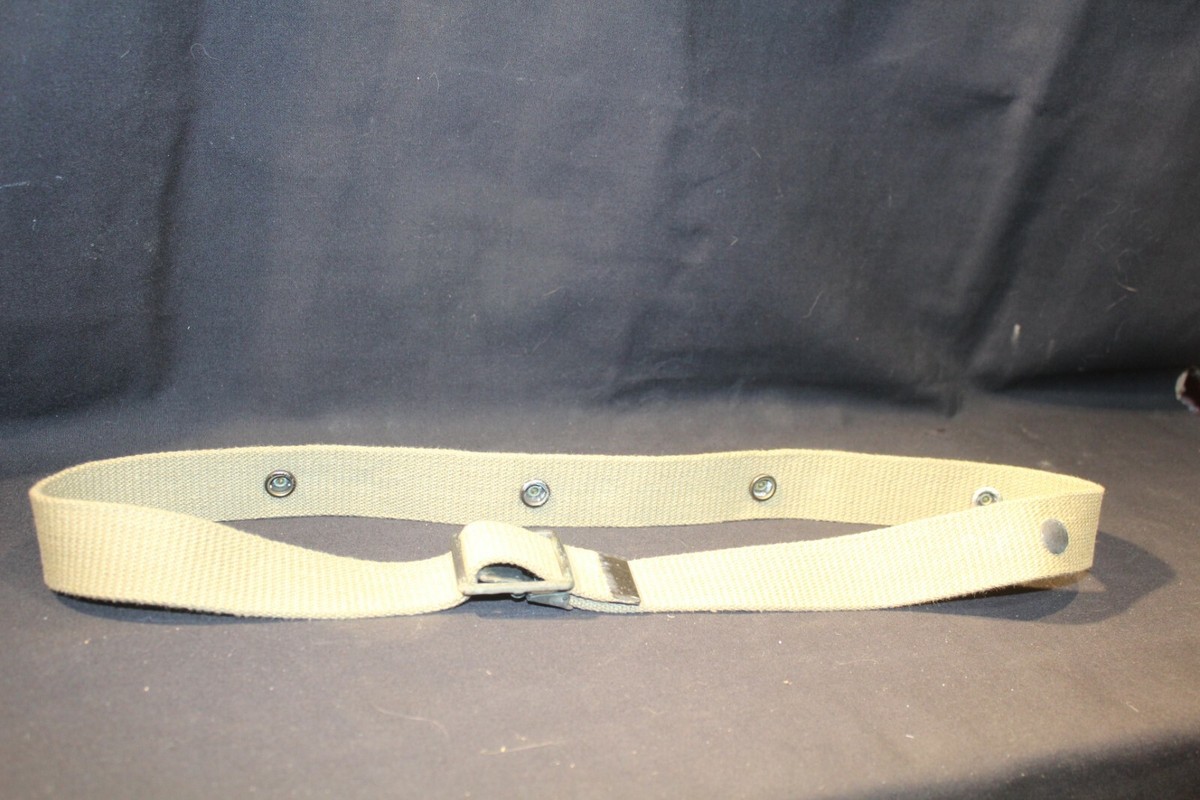 WWII U.S.M.C. PANTS BELT for M-7 mine bags Size 36