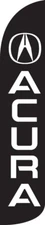 Acura Windless Full Sleeve Swooper Flag Feather Banner