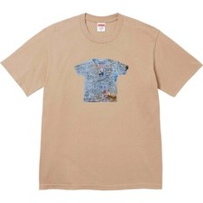 Supreme First Tee 30th Anniversary Khaki XL New