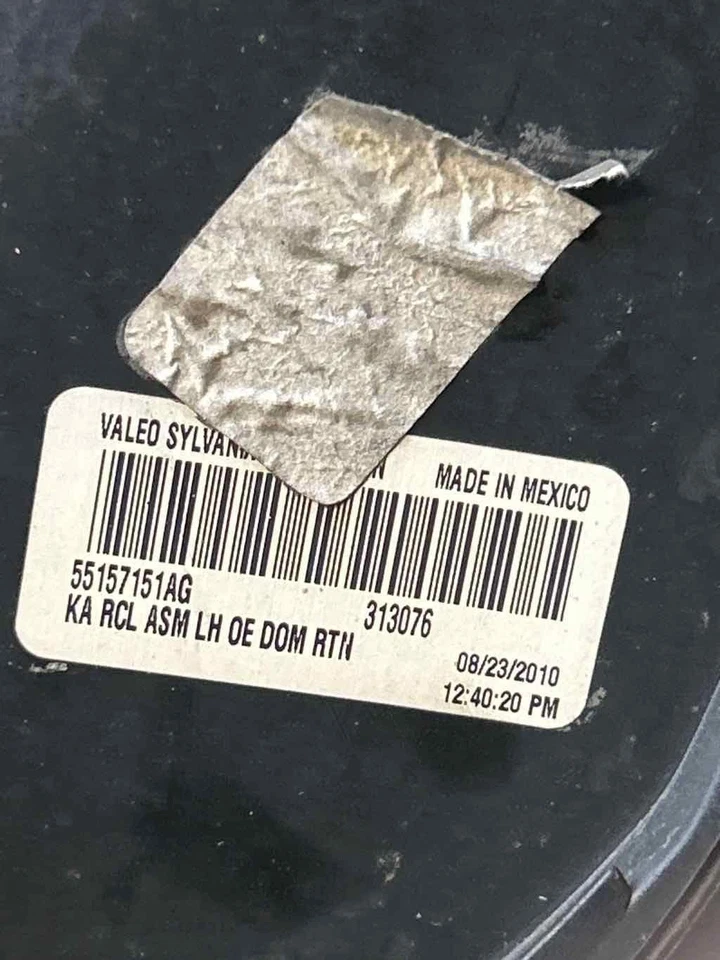 Fits 2007-2011 Dodge Nitro, Left Taillight Assembly, OEM:55157151AG - Изображение 4 из 4