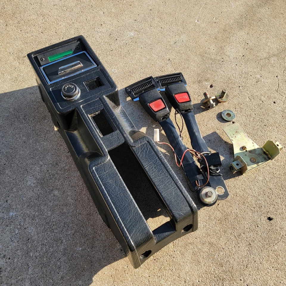 Juego completo de consola de freno de emergencia negra rara Volvo 262C Bertone 262 C 240 Foto 2 de 4