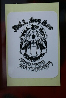 BDS Bull Dog Skateboards Skull Venice Dogtown ZBOY Vintage