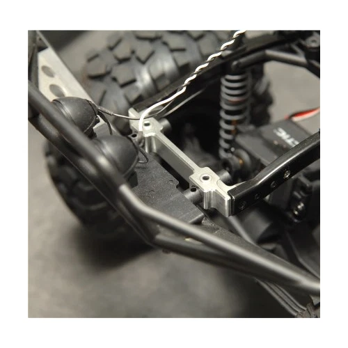 STRC STA80046FGM Aluminum Front Bumper Mount Gun Metal : SCX10 Honcho - Image 3 of 3