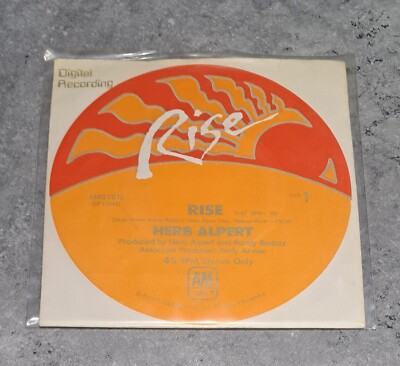 Herb Alpert - Rise / Angelina (7'' Single) (1979) (Jazz) (A&M Records) AMS 7613-2