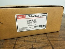 Rexnord 8204K HP Table top chain, new in box . 10 FT Sections