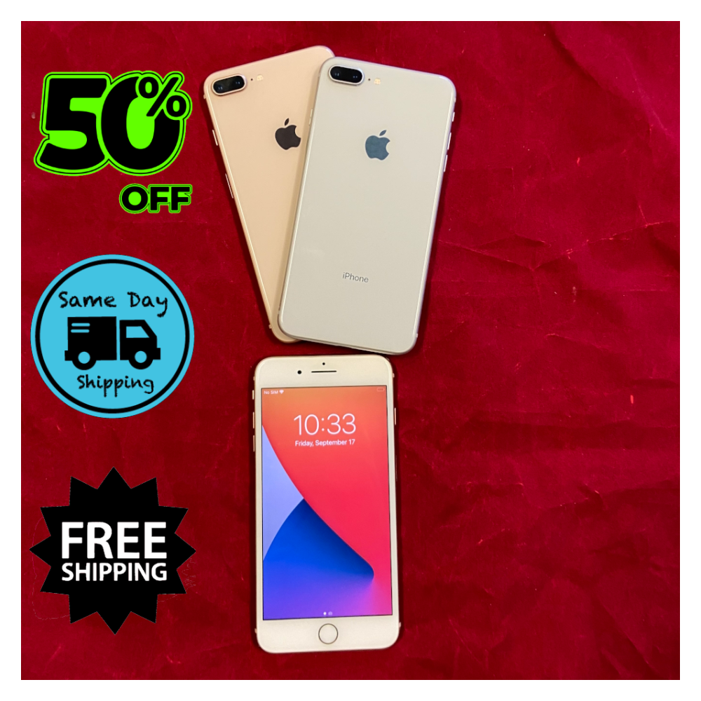 Apple iPhone 8 Plus 64GB Unlocked Verizon At&t T-Mobile Very Good