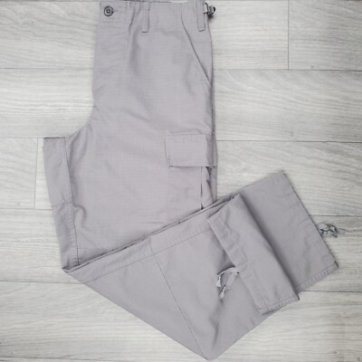 TRU-SPEC Gray Size MEDIUM REGULAR (Waist 31-35) 147495 Tactical Button Fly  Pants | eBay