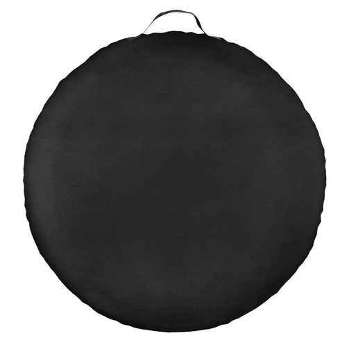 Black Trailer RV Spare Tire Tyre Wheel Cover Heavy Duty Vinyl Protector 80×47cm - Picture 10 of 11