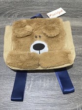 NWT Teddy Bear Faux Fur Toddler Kids Backpack Cat Jack