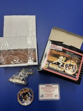 Don Mattingly Yankees SPORTS IMPRESSIONS STATUE, MINI PLATE & WOOD BASE NIB